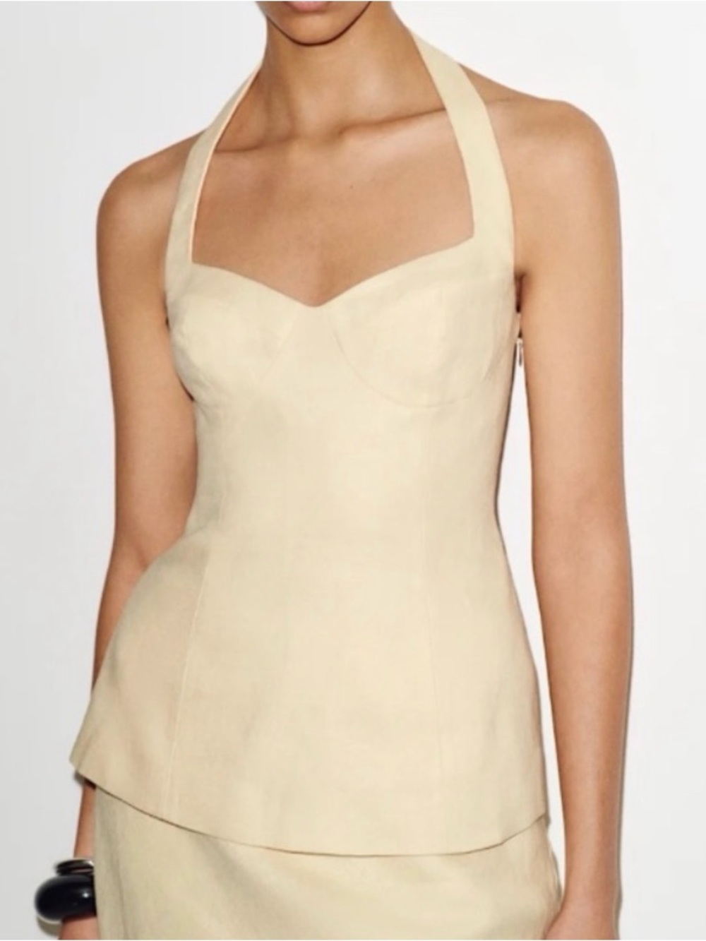 Reformation Alistair Linen Top NEW NWT